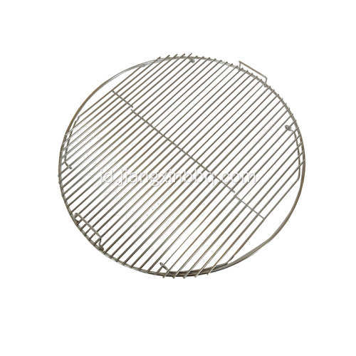 Penggantian Grate Memasak Berengsel Stainless Steel Round Grid